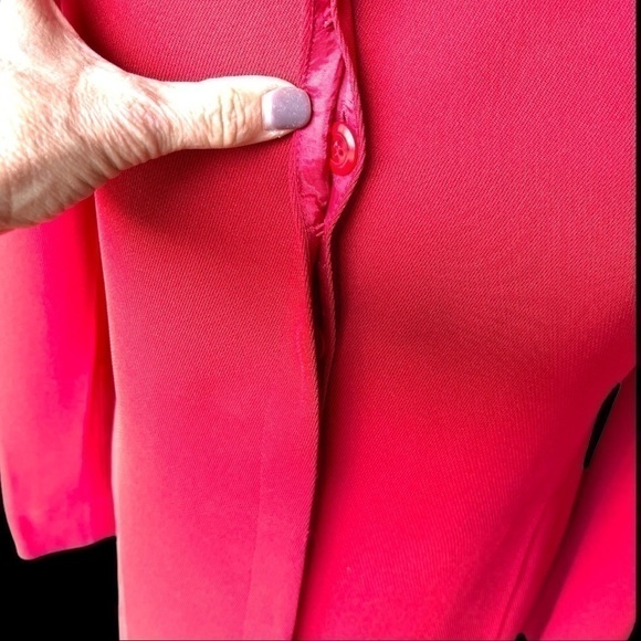LIZ Claiborne SZ 6 Deep red jacket - Picture 4 of 9